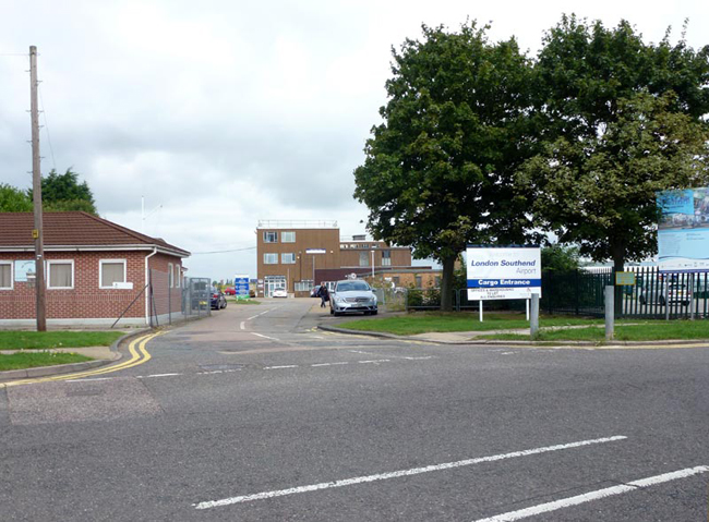 Cargo Entrance at Southend Airport