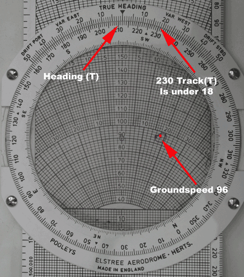 The Windface of the CRP5 Navigation Computer